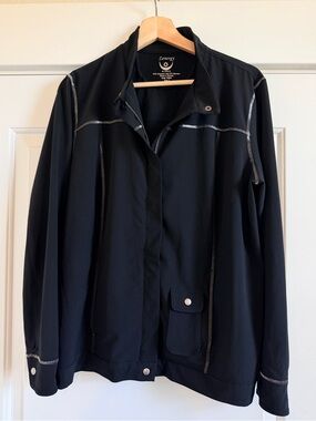 Chico’s Zenergy Black Lightweight Jacket